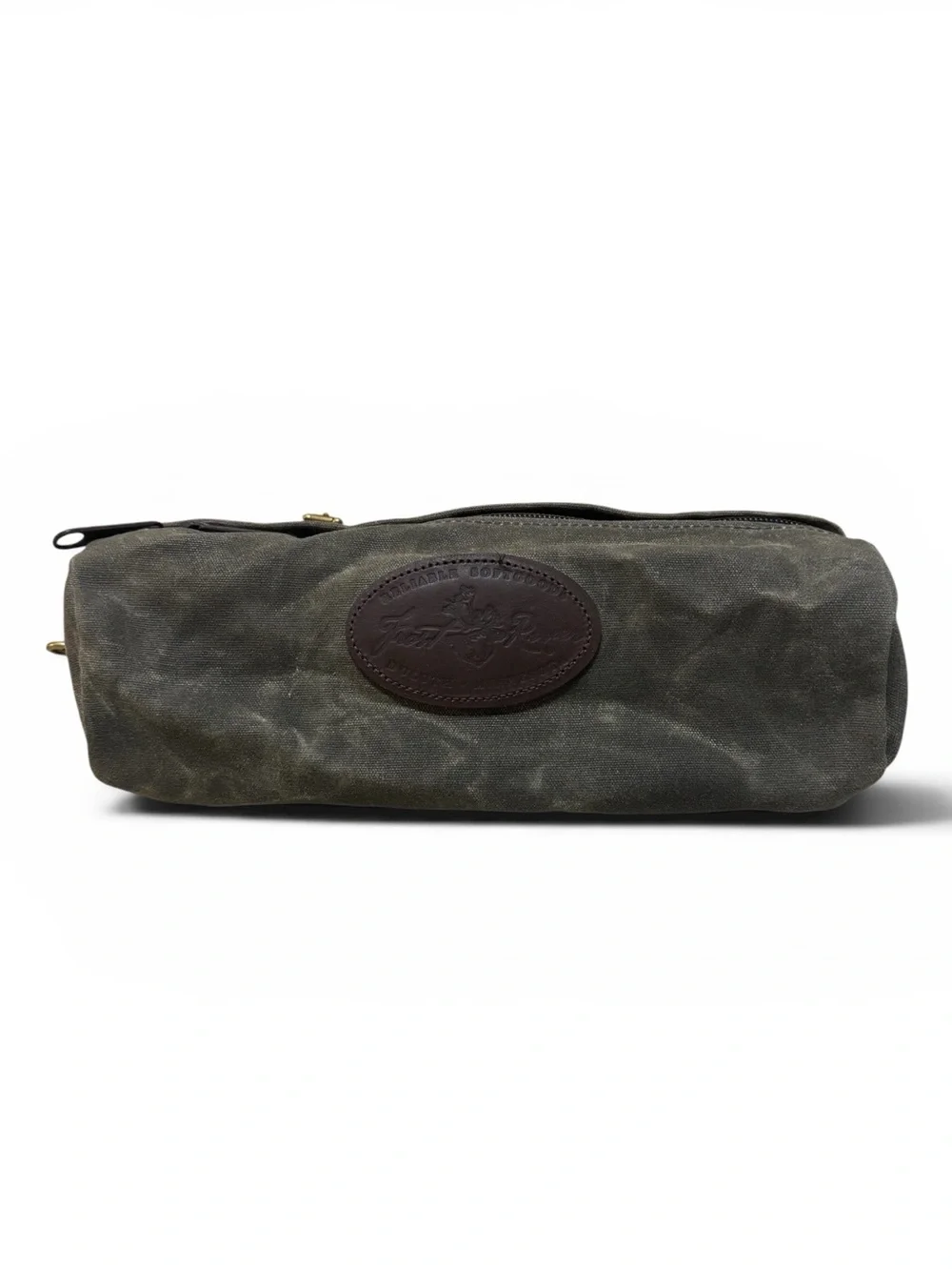 FROST RIVER Sawbill Trail Handlebar Bag - Waxed Canvas & Leather $70 Retail NWOT